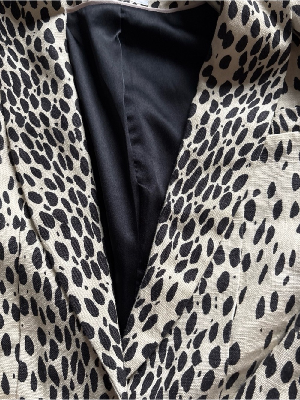 Emerson Fry Cream and Black Spotted Trench Coat - Picture 4 of 8